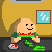 Lunch Break, zPILL 1/1 pixel artwork