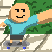 Kickflip Season, zPILL 1/1 pixel artwork